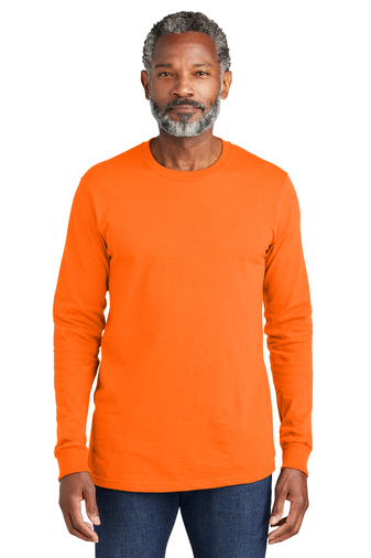 Volunteer Knitwear Adult Unisex 5.5-ounce, 100% cotton All-American Long Sleeve T-shirt